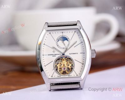 Buy Copy Vacheron Constantin Malte Tourbillon Watches Stainless Steel